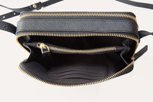 Load image into Gallery viewer, Zip Around Leather Crossbody
