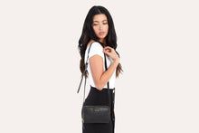 Load image into Gallery viewer, Zip Around Leather Crossbody
