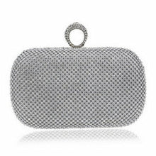 Load image into Gallery viewer, Diamond-Studded  Clutch Bags With Chain Shoulder
