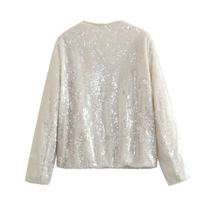 Sequin Bomber Jackets