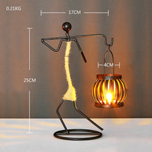 Load image into Gallery viewer, Creative Iron Candle Holder for Home Decor
