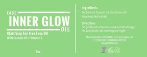 Inner Glow Clarifying Tea Tree Face Oil- 2oz