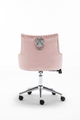 Temi Velvet Upholstered Desk Work/Office Chair