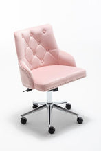Load image into Gallery viewer, Temi Velvet Upholstered Desk Work/Office Chair
