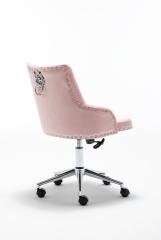 Temi Velvet Upholstered Desk Work/Office Chair