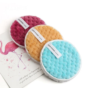 Soft Microfiber Makeup Remover Puff