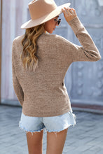 Load image into Gallery viewer, Double Take V Neck Wrap Front Knitted Top
