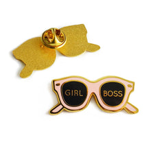 Load image into Gallery viewer, Girl Boss Enamel Pin
