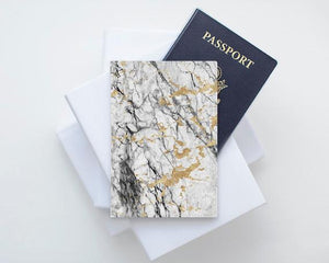 Marble Passport Sleeve