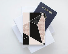 Load image into Gallery viewer, Geometric Art Passport Cover
