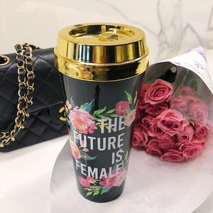 The Future Is Female Travel Mug
