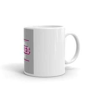Having A Bossed Up Life White glossy mug